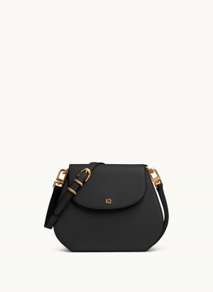 Crossbody Kabelka Donna Karan Bellerose Čierne | SK_DK17220