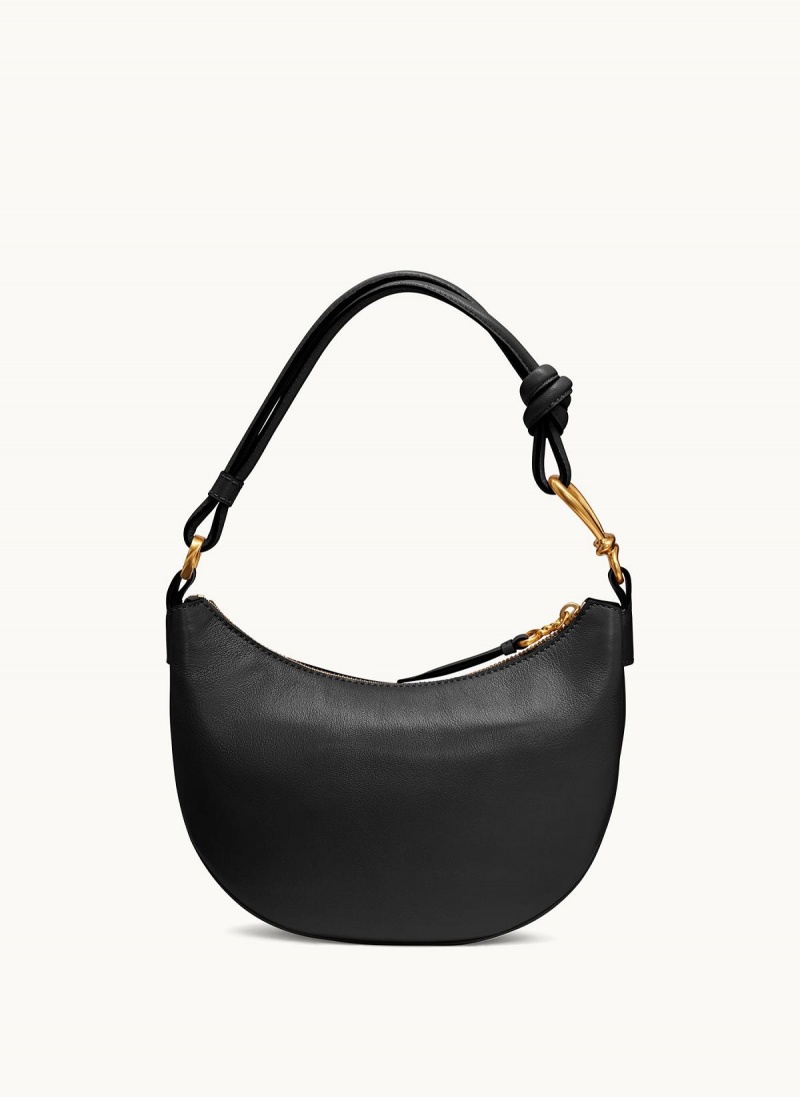 Hobo Taška Donna Karan Roslyn Small Čierne Zlate | SK_DK89354