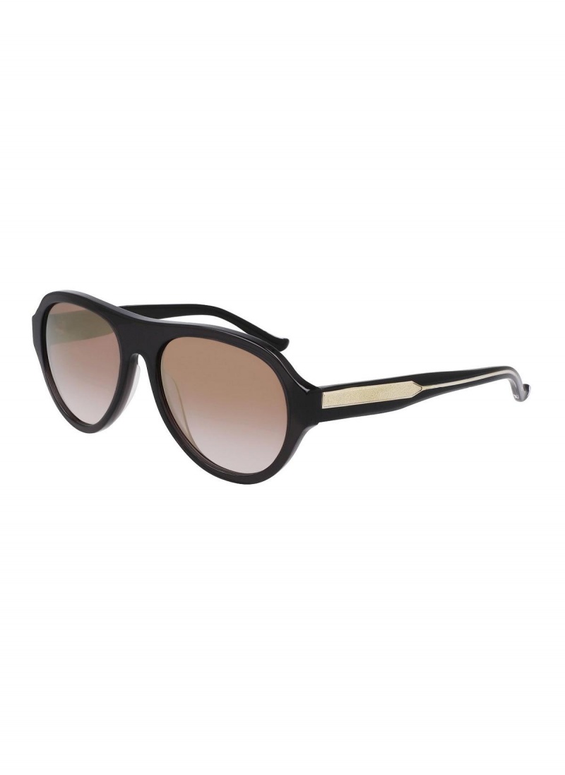 Okuliare Donna Karan Aviator 56mm Modern Icons Čierne | SK_DK23139