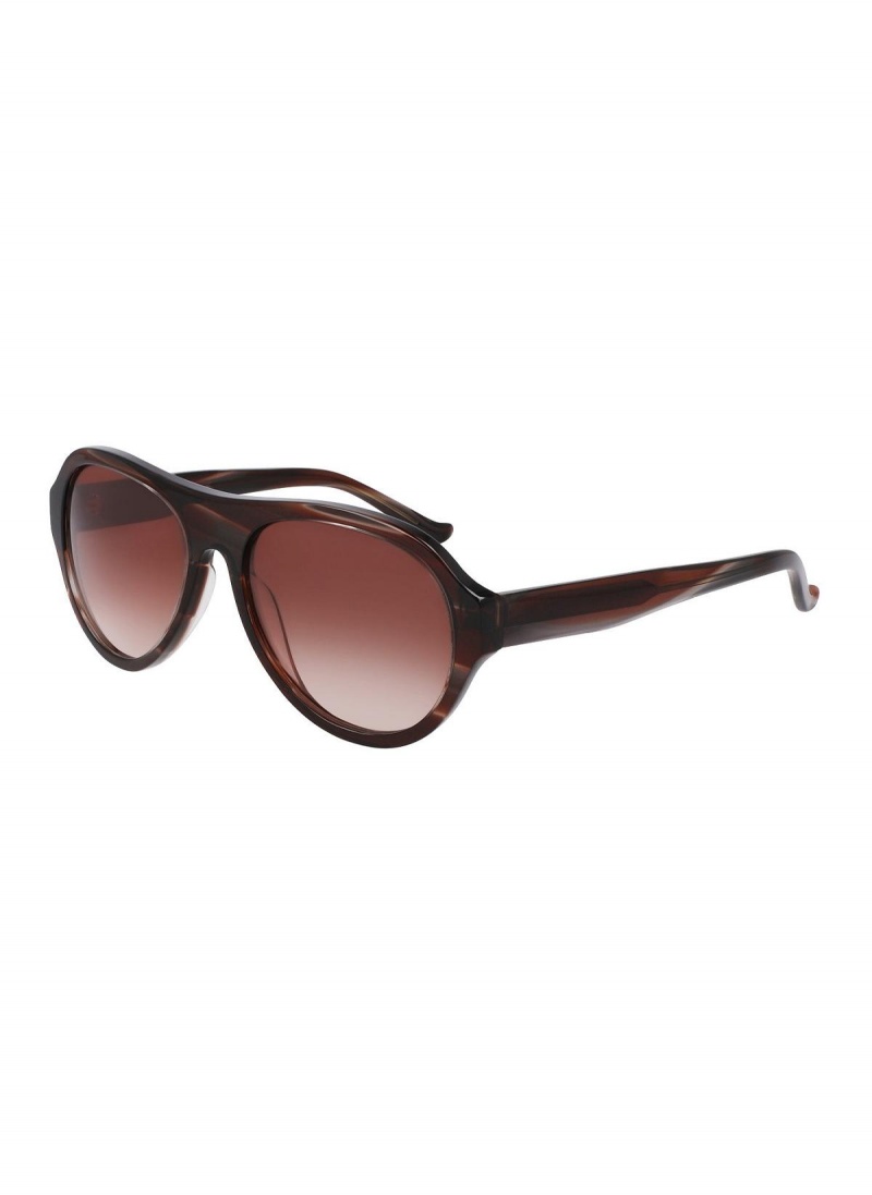 Okuliare Donna Karan Aviator 56mm Modern Icons Červené | SK_DK96687