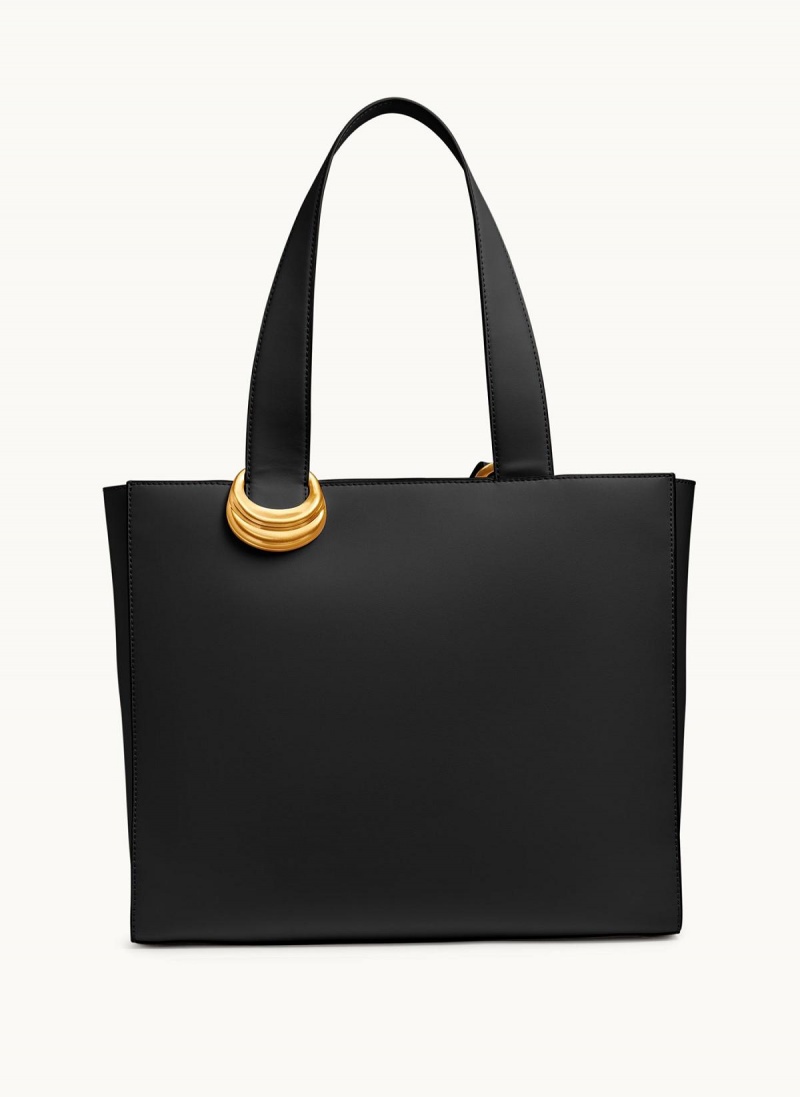 Tote Donna Karan Hewlett Čierne Zlate | SK_DK37959